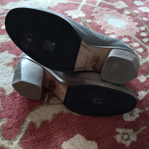 MARSELL Grey Leather Zip Ankle Boots 38.5 - Picture 4 of 5